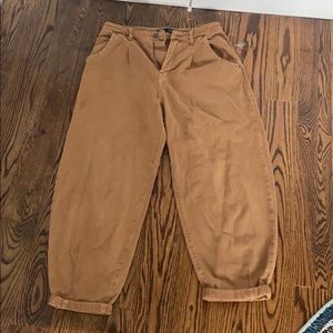 Zara Brown Balloon Pants